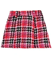 GB Big Girls 7-16 Plaid Mini Skirt