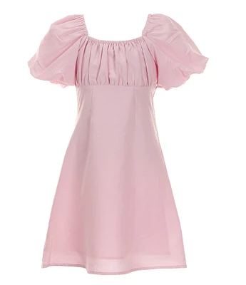 GB Big Girls 7-16 Puff-Sleeve Empire Waist Dress