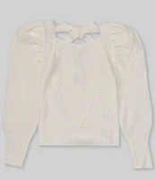 GB Big Girls 7-16 Puff Sleeve Sweater