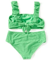 GB Big Girls Scrunch Bungee Strap 2-Piece Swimsuit