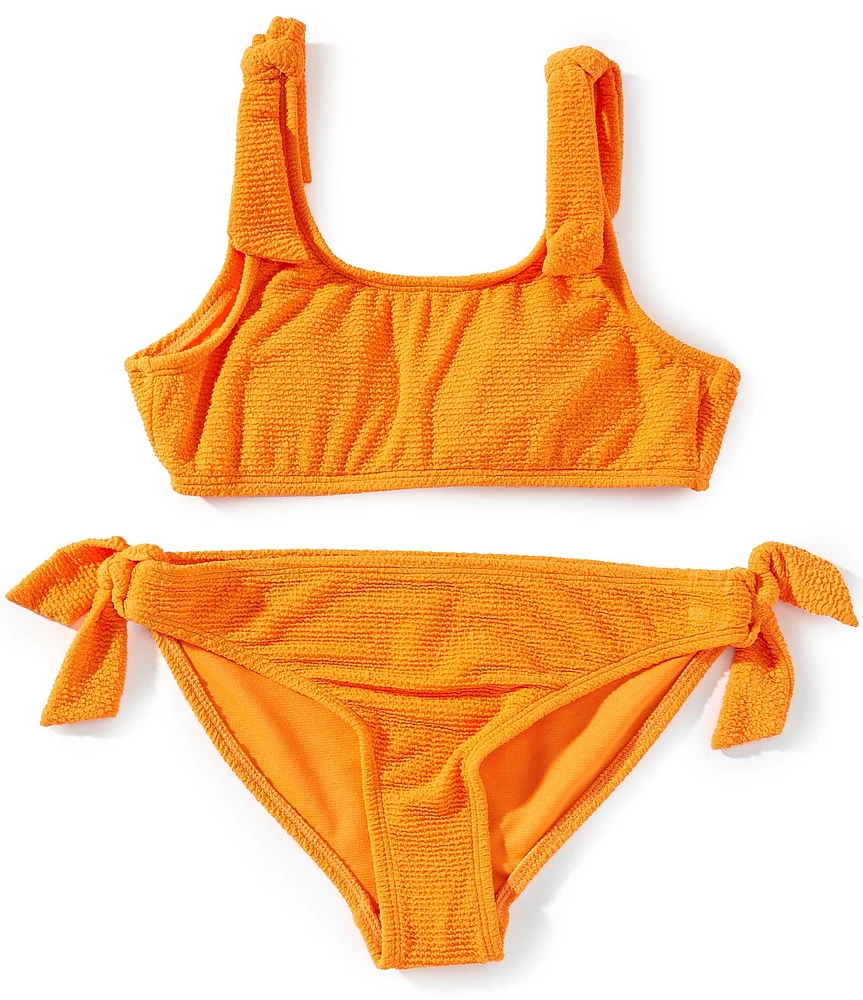 GB Big Girls Scrunch Tie 2-Piece Swimsuit