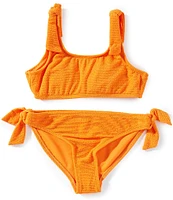 GB Big Girls Scrunch Tie 2-Piece Swimsuit