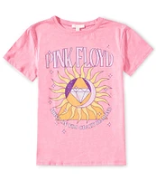 GB Big Girls 7-16 Short-Sleeve Pink Floyd Band Graphic T-Shirt