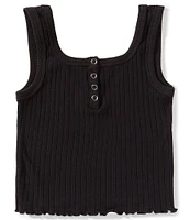 GB Big Girls 7-16 Sleeveless Ribbed Tank Top