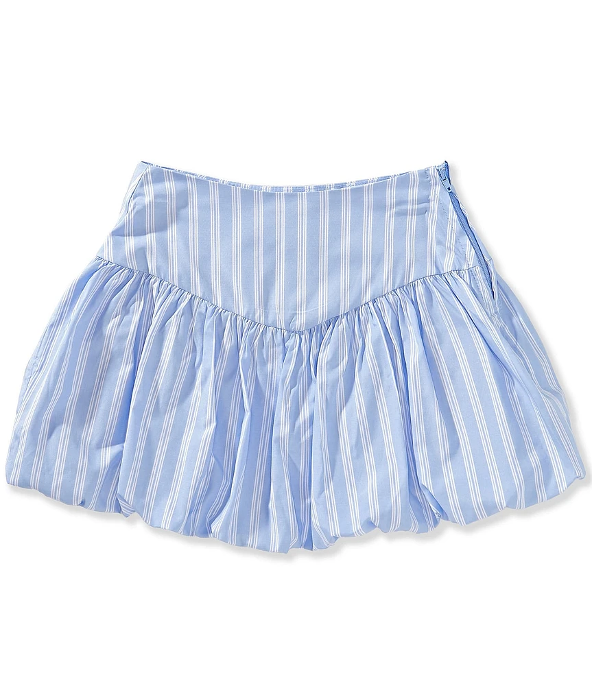 GB Big Girls 7-16 Striped Bubble Skirt