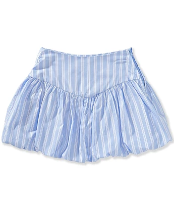 GB Big Girls 7-16 Striped Bubble Skirt