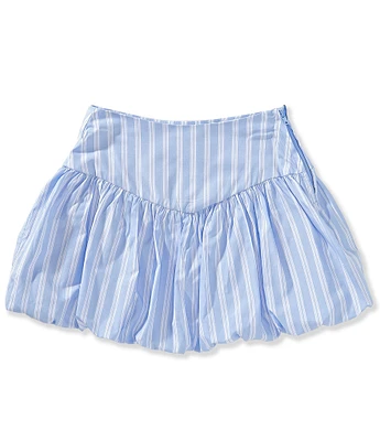 GB Big Girls 7-16 Striped Print Bubble Skirt