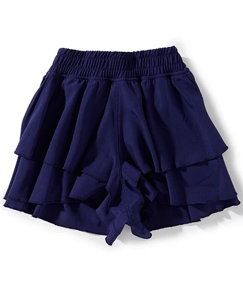 GB Big Girls 7-16 Tiered Pull-On Shorts