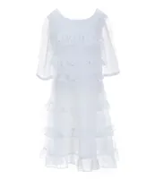 GB Social Big Girls 7-16 Tiered Ruffle Dress