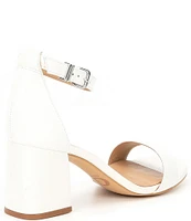 GB Block-Party Leather Ankle Strap Sandals