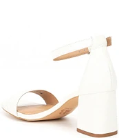 GB Block-Party Leather Ankle Strap Sandals