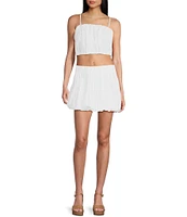 GB Coordinating Bubble Mini Skirt