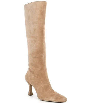 GB Cat-Walk Suede Snip Toe Tall Boots