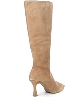 GB Cat-Walk Suede Snip Toe Tall Boots