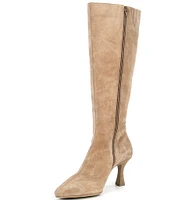 GB Cat-Walk Suede Snip Toe Tall Boots