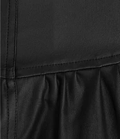 GB Coated Yoke Mini Skirt