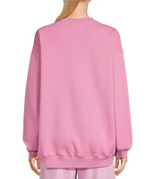 GB Country Club Long Sleeve Flower Crew Sweatshirt