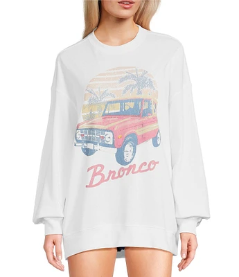 GB Crew Neck Bronco Graphic Sweatshirt