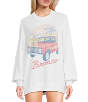 GB Crew Neck Bronco Graphic Sweatshirt
