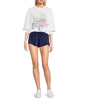 GB Crew Neck Bronco Graphic Sweatshirt