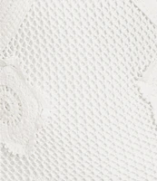 GB Crochet 3D Floral Maxi Dress