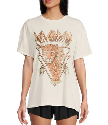 GB Def Leopard Graphic T-Shirt
