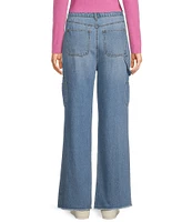 GB Denim Wide Leg Cargo Jeans