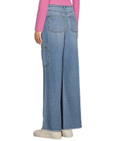 GB Denim Wide Leg Cargo Jeans