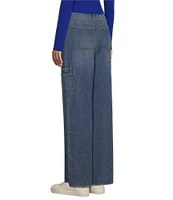 GB Denim Wide Leg Cargo Jeans