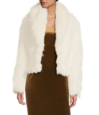 GB Faux Fur Topper Coat