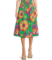GB Floral Maxi Coordinating Skirt