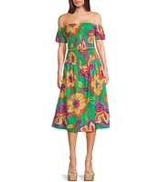 GB Floral Maxi Coordinating Skirt