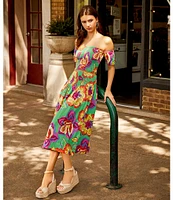 GB Floral Maxi Coordinating Skirt