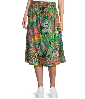 GB Floral Maxi Coordinating Skirt