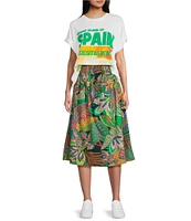 GB Floral Maxi Coordinating Skirt