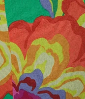GB Floral Printed Linen Blend Romper