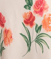 GB Floral Slip Long Dress