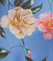 GB Floral Slip Long Dress