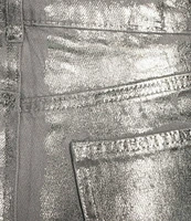 GB Foiled Denim Pants