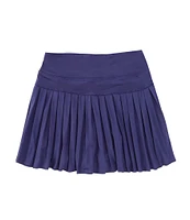 GB Little Girls 2T-6X Active Mini Pleated Tennis Skirt