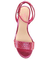 GB Girls' Ellie-Girl Rhinestone Platform Dress Sandals (Youth)