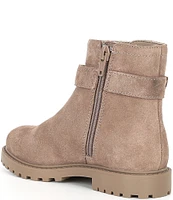 GB Girls' Indie-Girl Suede Buckle Booties (Infant)