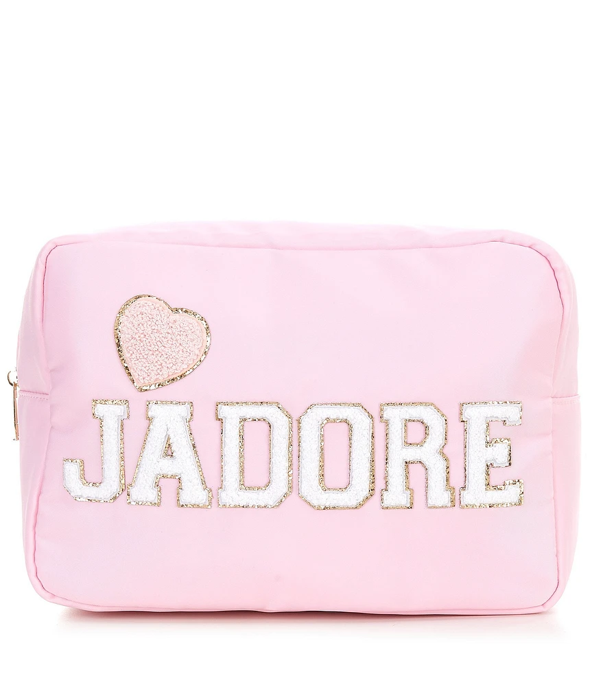 GB Girls Jadore Varsity Letters Large Nylon Bag