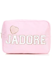 GB Girls Jadore Varsity Letters Large Nylon Bag