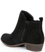 GB Girls' Jovi Suede Side Zip Booties (Youth)