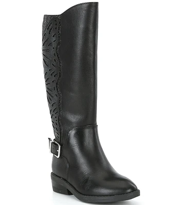 GB Girls' Moira Leather Tall Butterfly Riding Boots (Youth)