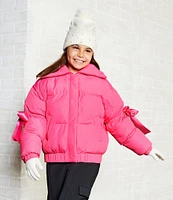 GB Girls Pearled Beanie & Glove Set