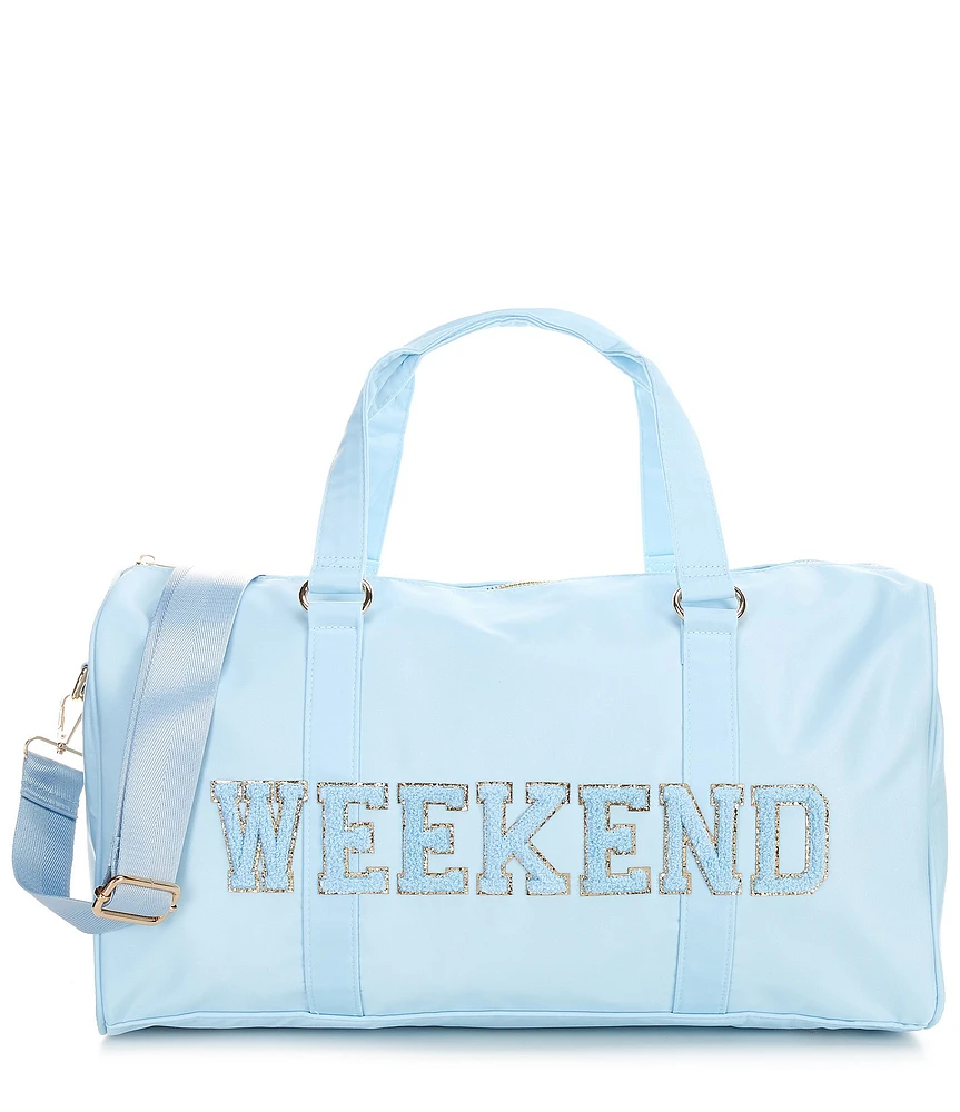 GB Girls Weekend Letters Weekender Bag