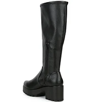 GB Good-Day Stretch Lugged Platform Tall Boots