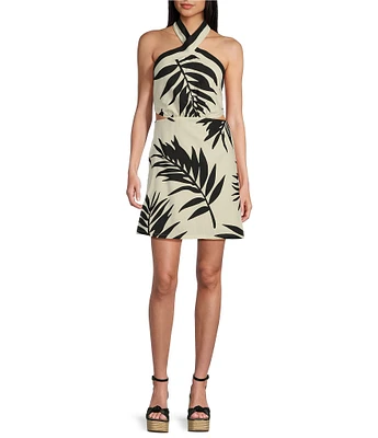 GB High Neck Cut Out Dress